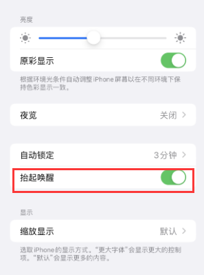 东昌府苹果授权维修站分享iPhone轻点无法唤醒怎么办