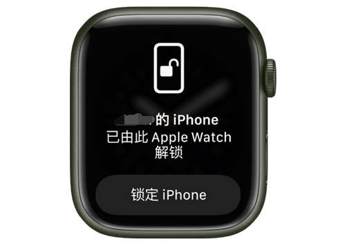 东昌府苹果手机维修分享用 AppleWatch 解锁配备面容 ID 的 iPhone方法 