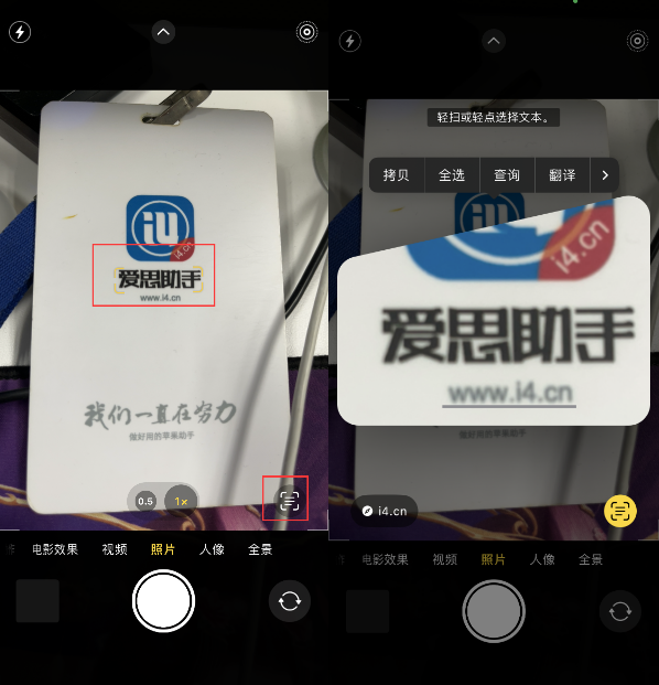 东昌府苹果手机维修分享升级iOS 16后如何通过相机翻译文本 