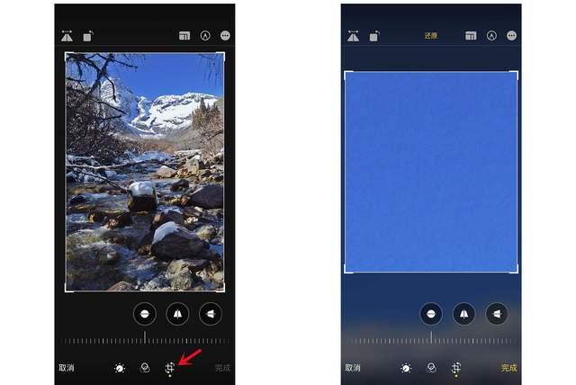 东昌府苹果手机维修分享iPhone手机如何使用裁剪功能隐藏照片 