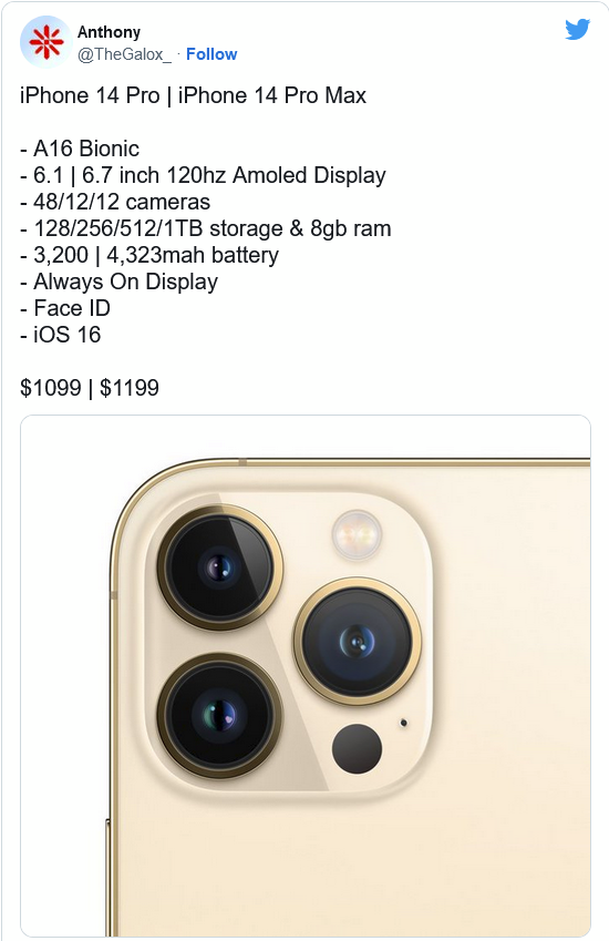 东昌府苹果14维修分享iPhone 14全系涨价 