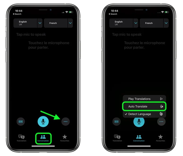东昌府苹果手机维修分享iOS 15 “翻译” App 新改进 