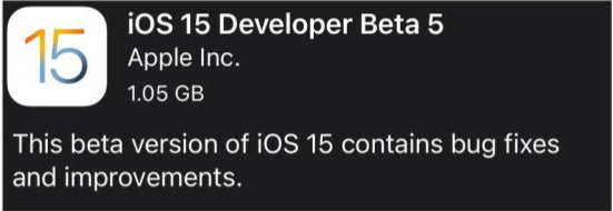 东昌府苹果手机维修分享如何升级到iOS15.0 beta5 