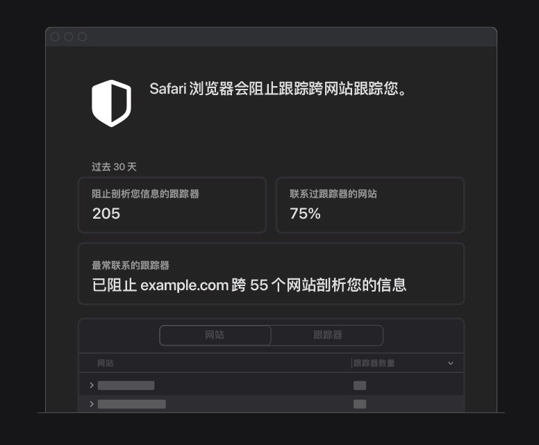东昌府苹果手机维修分享如何在 Safari 浏览器中查看和打开隐私报告 