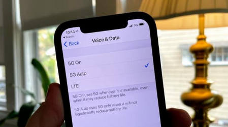 东昌府苹果手机维修分享iPhone 12如何打开或关闭5G网络 